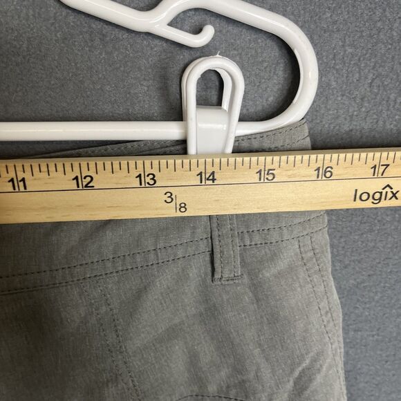 Pelagic Shorts Mens 30 Gray Deep Sea Hybrid Performance Fishing Lightweight Flex - Picture 9 of 11